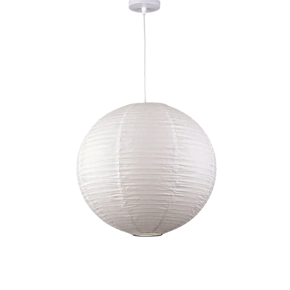 Rislampa 'Lycka' - Hvid 50cm
