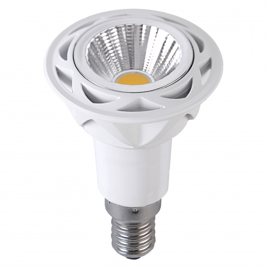 Spotlampa 'E14 LED 50 mm' - Klar/Hvid