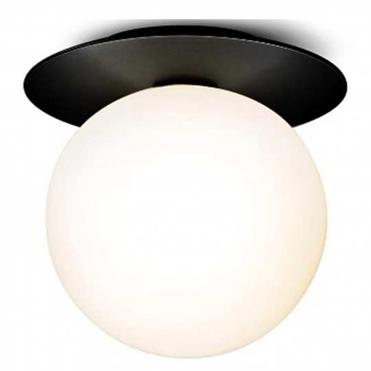 Loftlampe 'Rod Short' - Sort