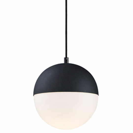 Loftlampe 'Glob' - Sort