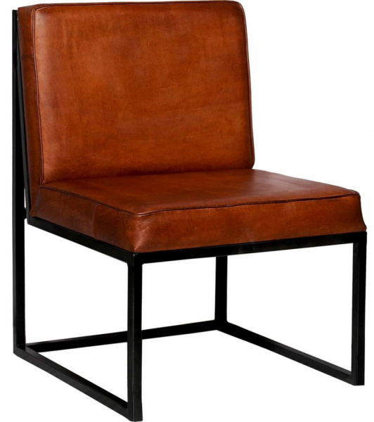 Lounge stol 'Perry' - Brun