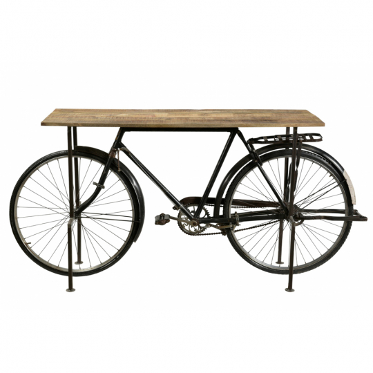 Sidebord Vintage bicycle - Træ/Jern