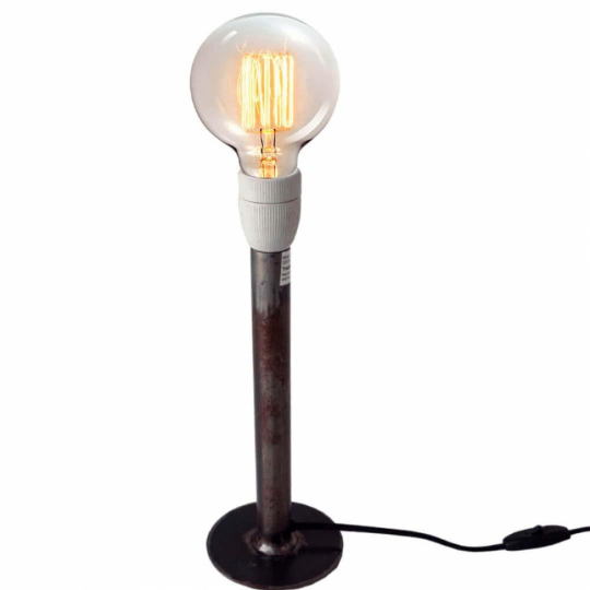Bordlampe 'Leonardo' L - Grå
