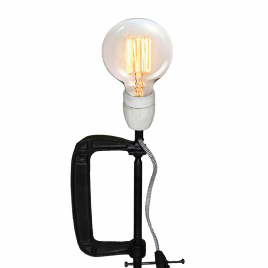 Bordslampe 'Crowe' - Sort