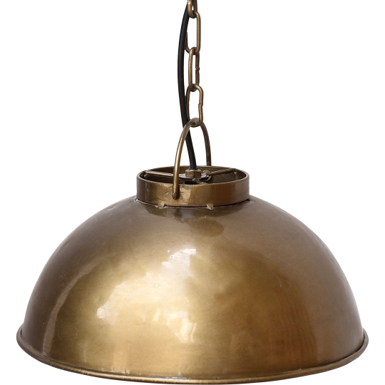 Loftlampe 'Thormann' - Antik messing