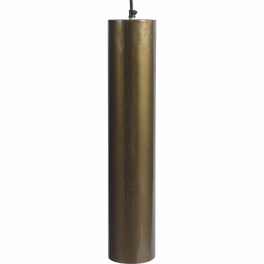 Loftlampe 'Jonah' Cylinder L - Antik Messing