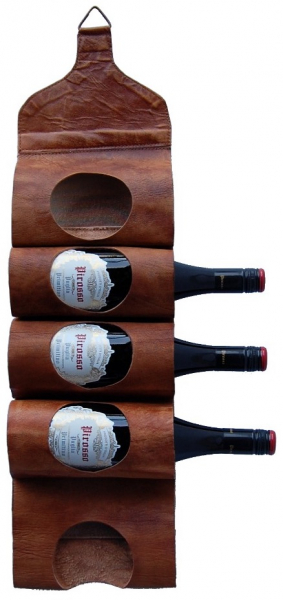 Vinholder Vintage - Læder