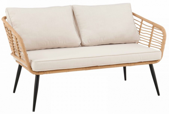 Havesofa 'Sardinia' - Natur/Beige