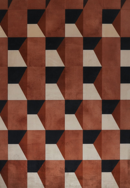 Tæppe 'Valora' - Brun