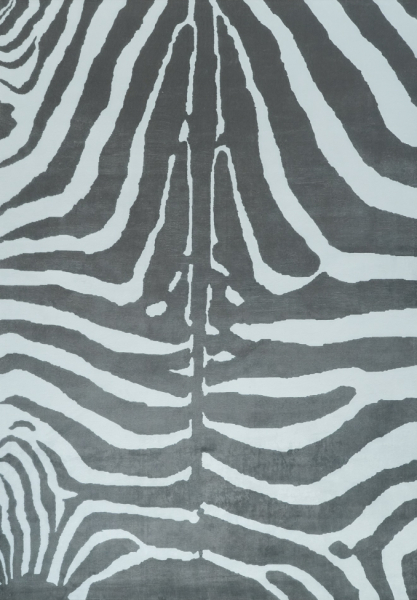 Tæppe 'Marovi' - Grå/Hvid