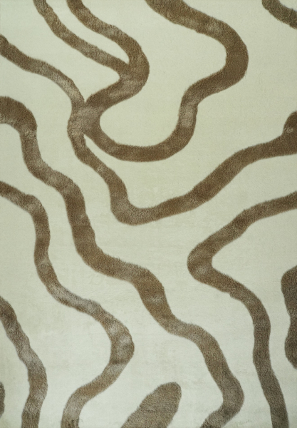 Tæppe 'Heloria' - Brun/Beige