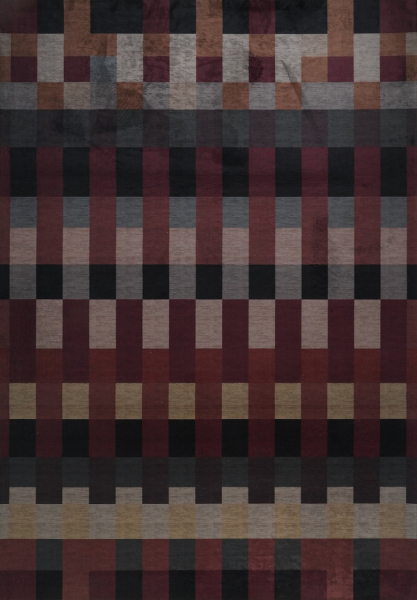 Tæppe 'Markelo' - Rød