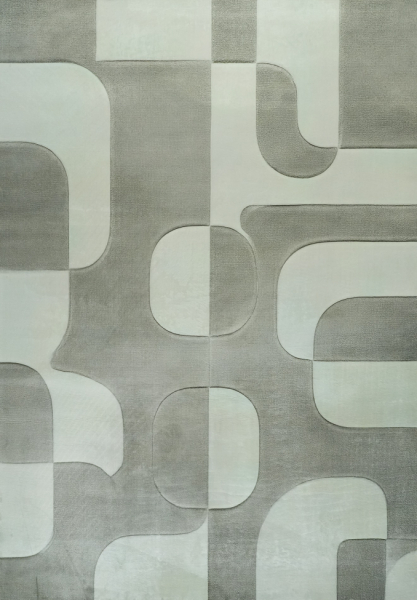 Tæppe 'Merano' - Grå