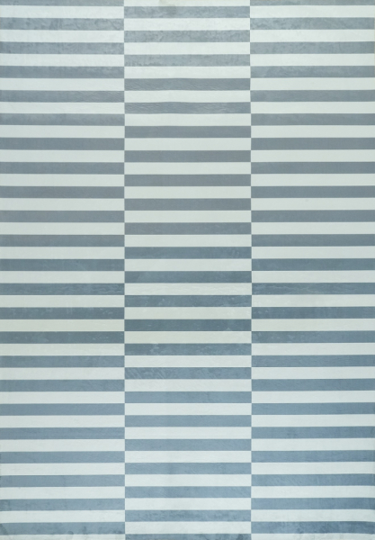 Tæppe 'Linella' - Grå/Hvid