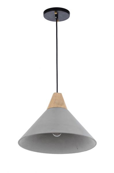 Loftlampe 'Morris' -Træ/Cement