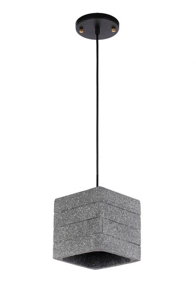 Loftlampe 'Stone Cube' - Cement