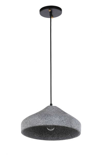 Loftlampe 'Grafite Circle' - Cement