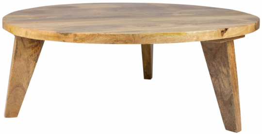 Sofabord Vintage Rundt 80cm - Natur