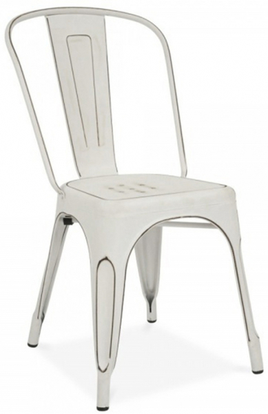Stol 'Montmartre' - Vintage hvid