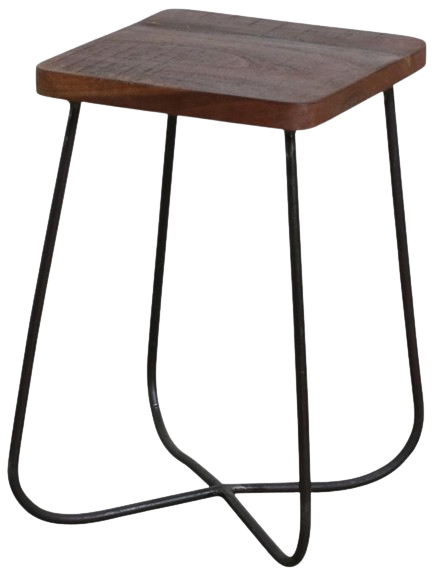 Pall 'Industrial' 46cm - Træ