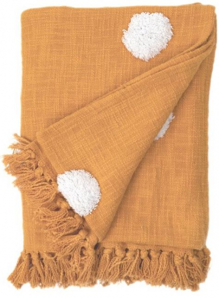 Plaid 'Dots' - Orange