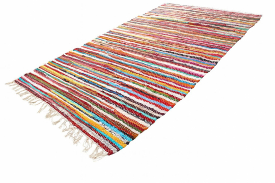 Gulvtæppe 'Happy' 300x400cm - Multifarvet