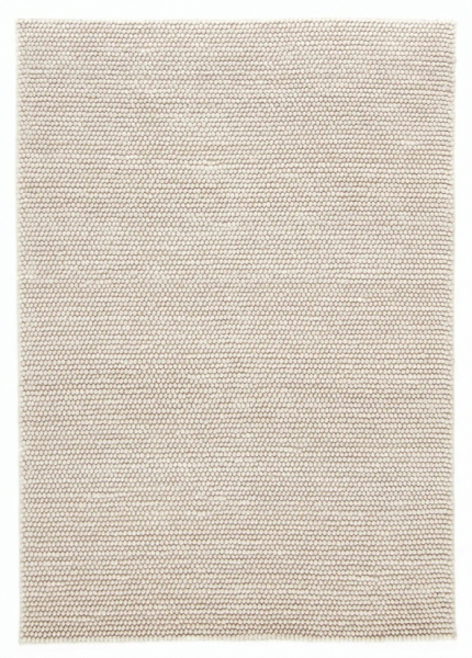 Uld tæppe 'Avafors' 80x300cm - Beige