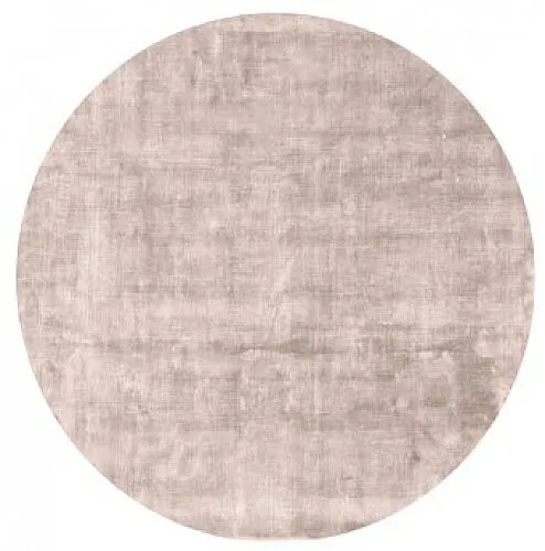 Rundt tæppe 'Jodhpur' 160cm - Beige