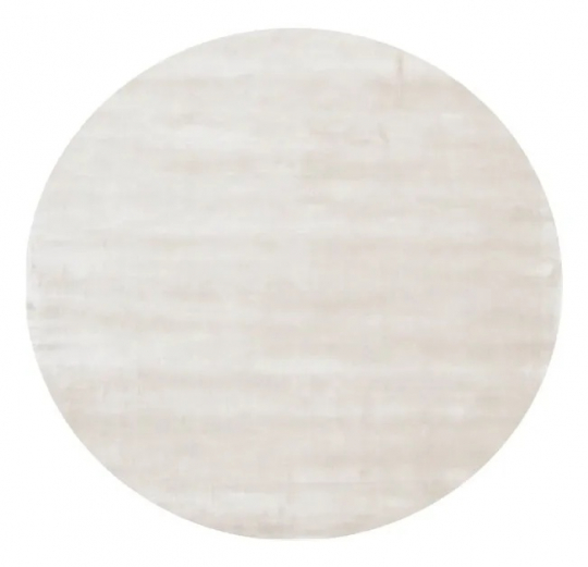 Rundt tæppe 'Jodhpur' 300cm - Offwhite