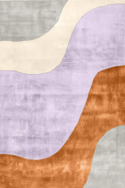 Wilton tæppe 'Barcelona' 240x340cm - Lavendel
