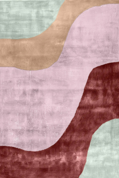 Wilton tæppe 'Barcelona' 240x340cm - Rosa