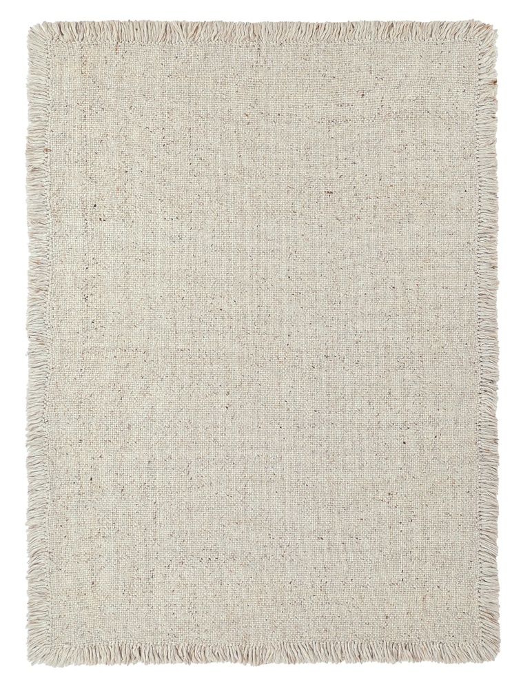 Uldtæppe 'Dalita' - Beige
