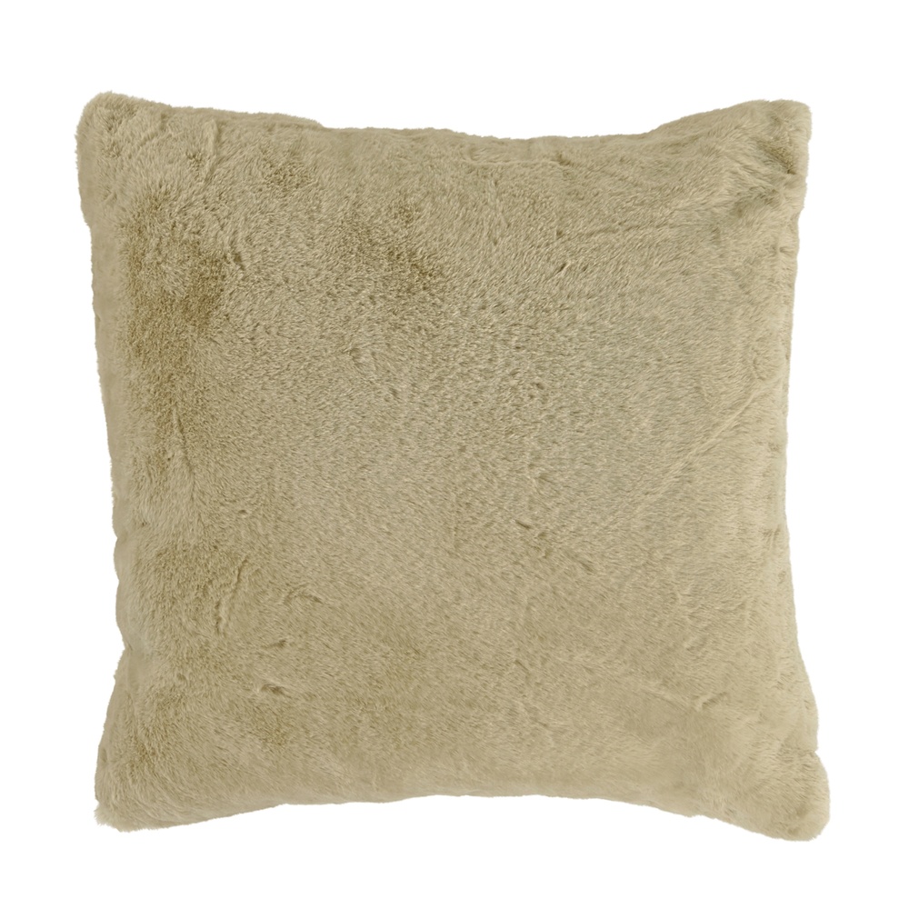 Pudebetræk 'Aranga Super Soft' 45x45cm - Lysegrøn