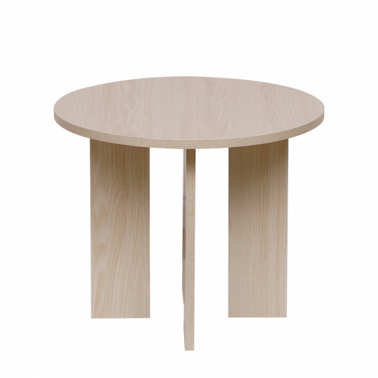 Sofabord 'Créme' Rundt 55 cm - Natur