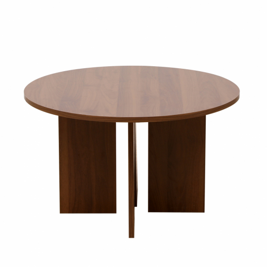 Sofabord 'Créme' Rundt 75cm - Valnød