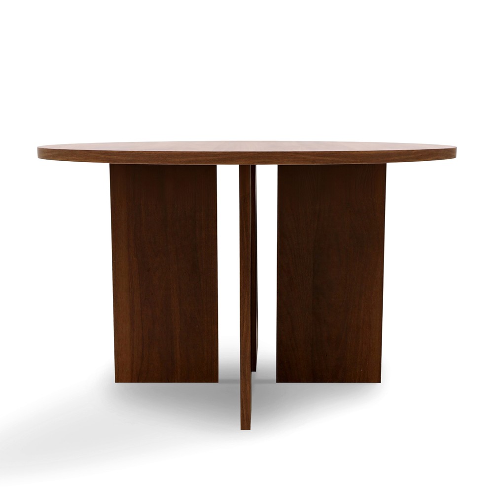 Sofabord 'Créme' Rundt 75cm - Valnød