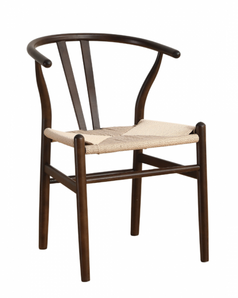 Stol 'Alta' - Valnød/Beige