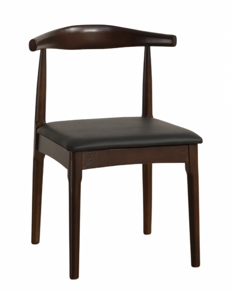 Stol 'Fager' - Valnød/Sort