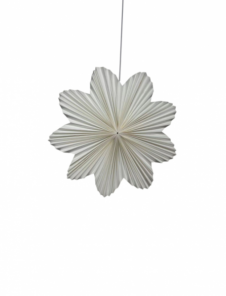 Adventsstjerne 'Daisy' 60cm - Hvid