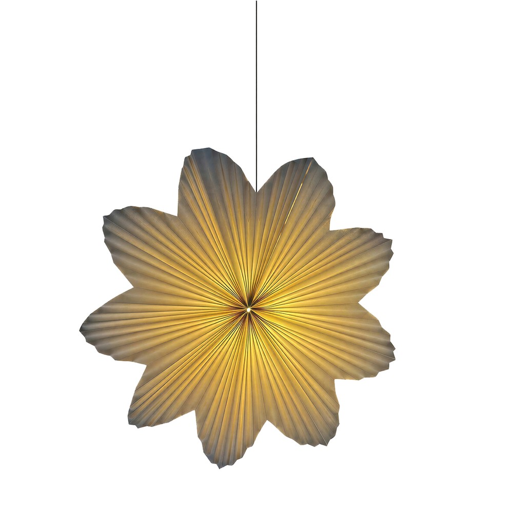 Adventsstjerne 'Daisy' 60cm - Hvid