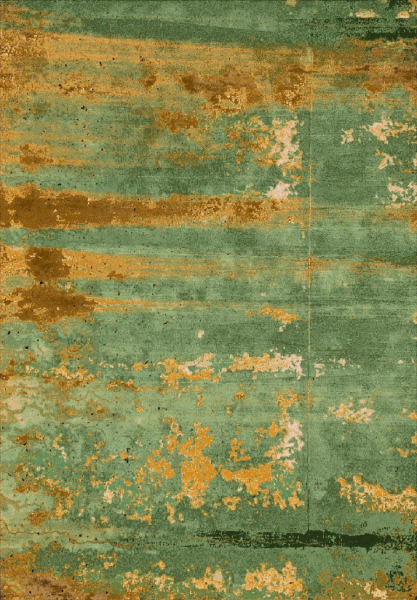 Wilton tæppe 'Domont' 200x280cm - Grøn