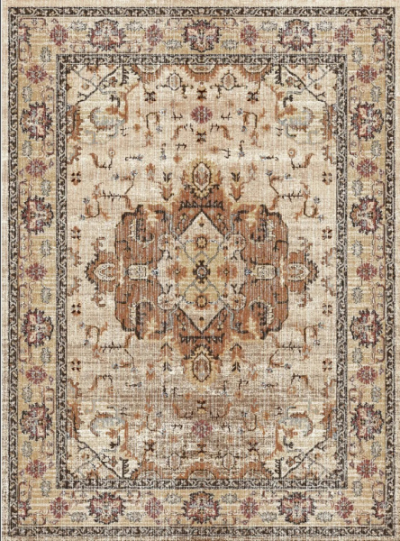 Wiltonmåtte 'Siliana' 160x230cm - Beige