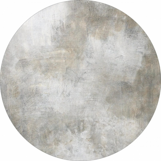 Rundt tæppe 'Malaga' 120cm - Beige