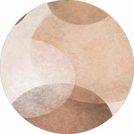 Rund tæppe 'Craon' 160cm - Multi