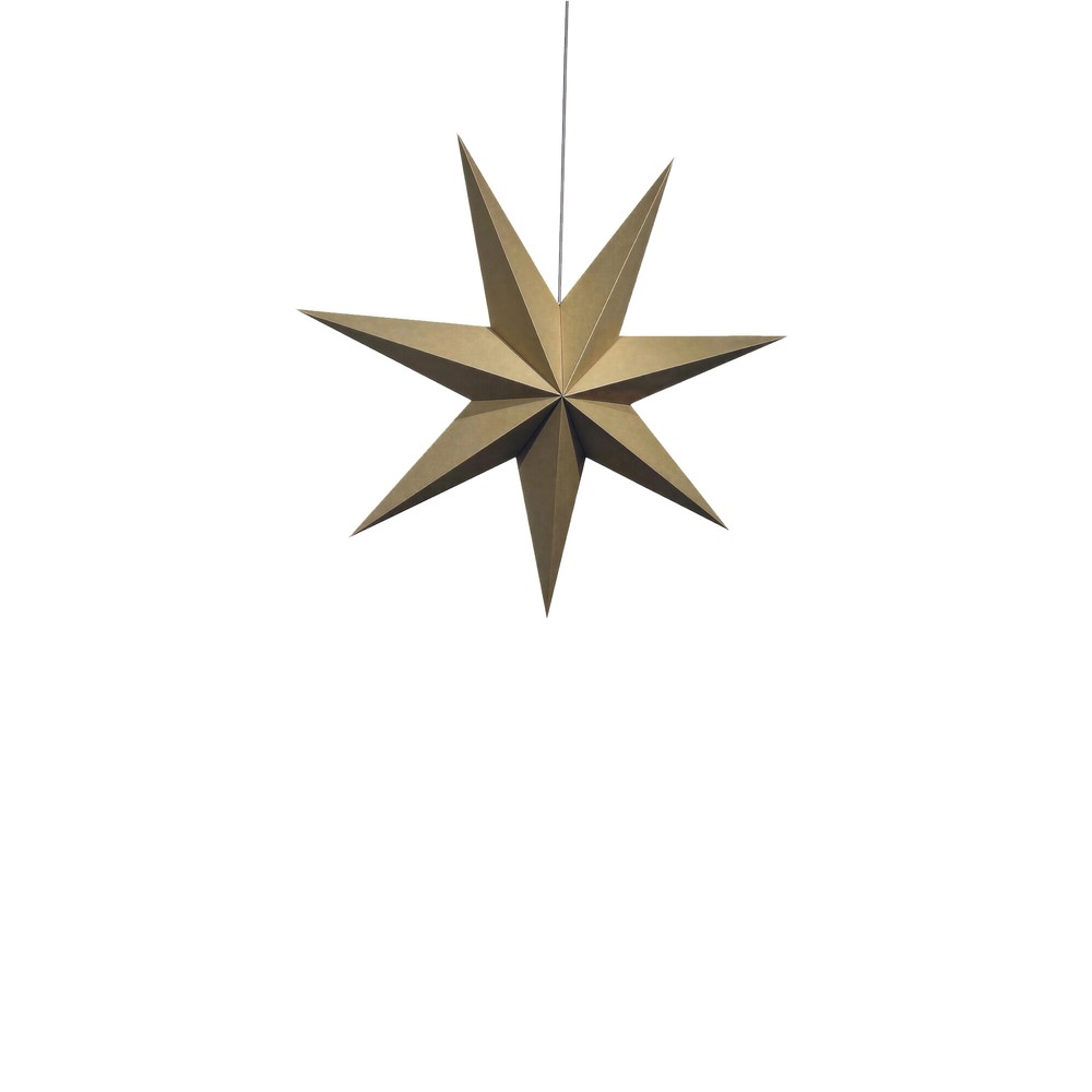 Adventsstjerne 'Sally' 60cm - Brun
