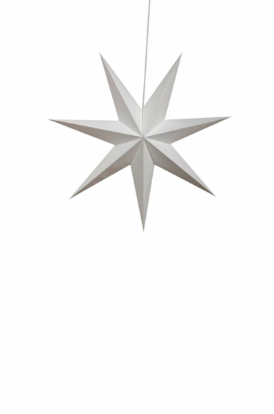 Adventsstjerne 'Sally' 60cm - Hvid