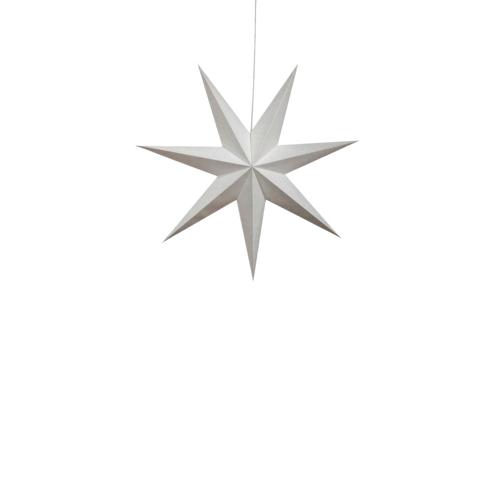Adventsstjerne 'Sally' 60cm - Hvid
