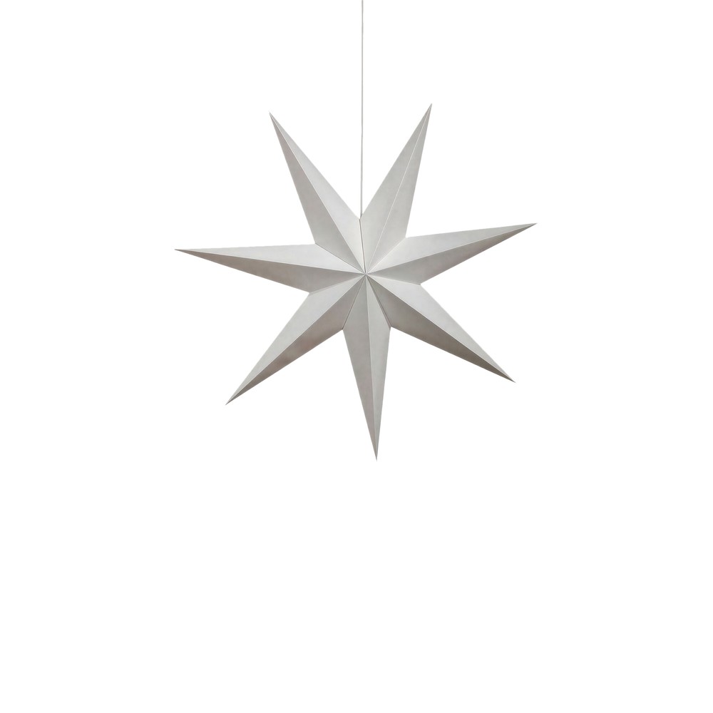 Adventsstjerne 'Sally' 80cm - Hvid