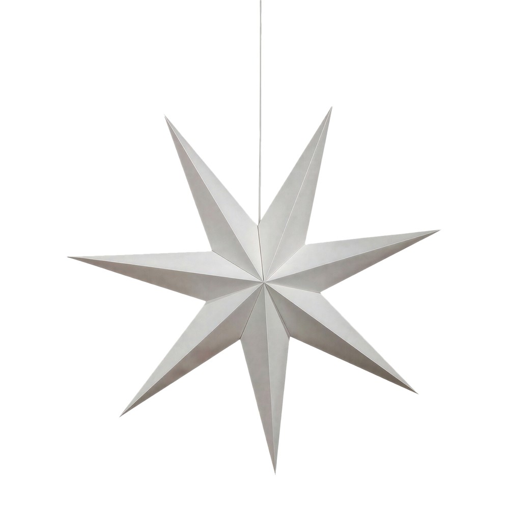 Adventsstjerne 'Sally' 80cm - Hvid