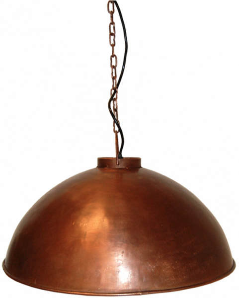Fabrikslampe vintage 'Thormann' - Kobber